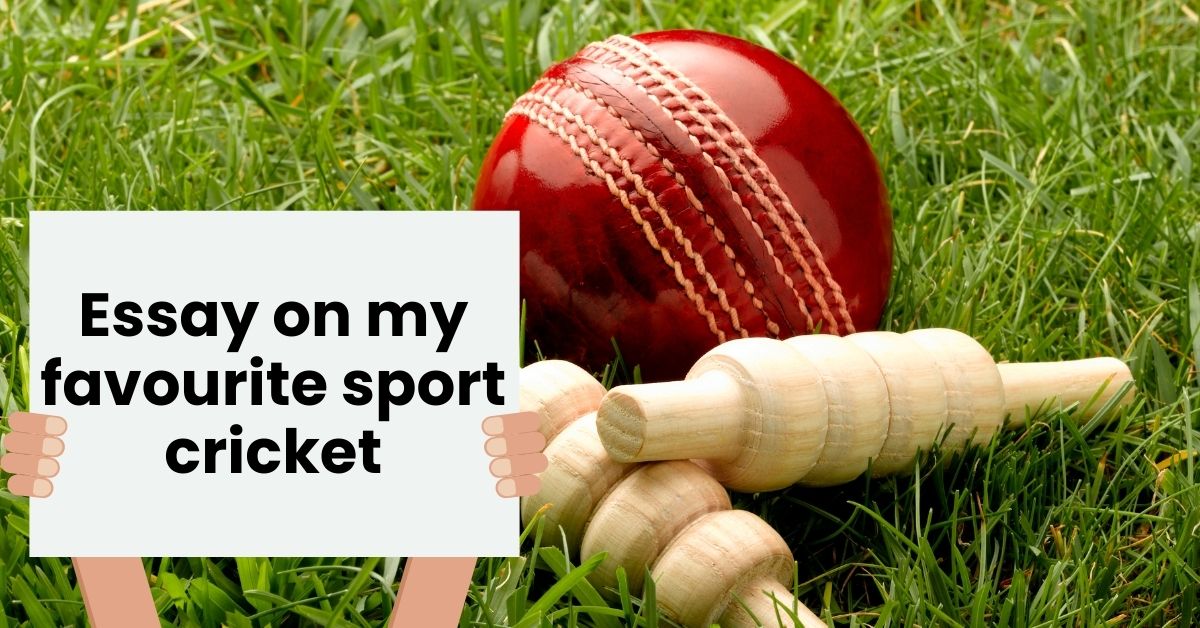 Essay on my favourite sport cricket