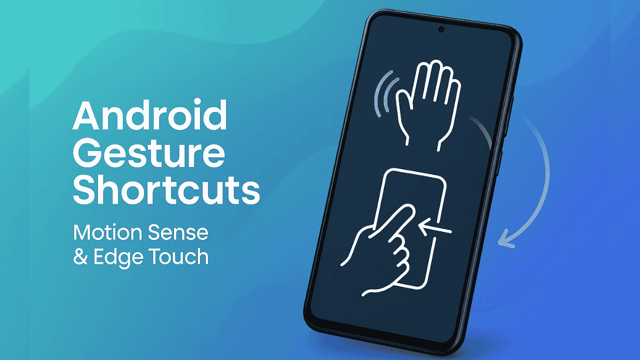 How to Use Motion Sense or Edge Touch Features on Android for Faster Actions