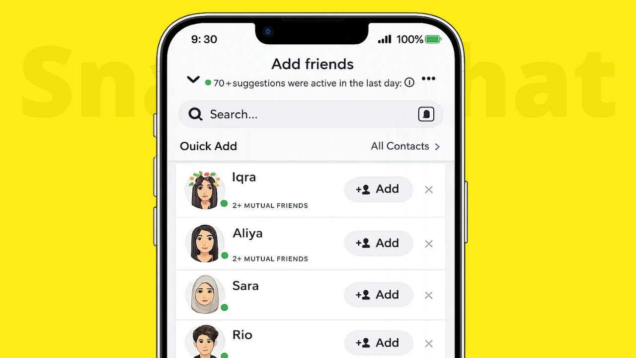 How to Find Mutual Friends on Snapchat Easily