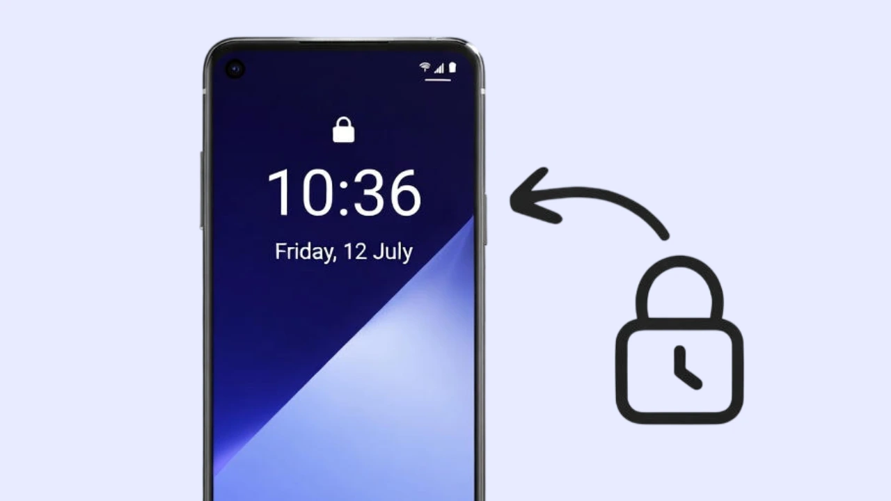 Time password screen lock app using current time as Android phone unlock method