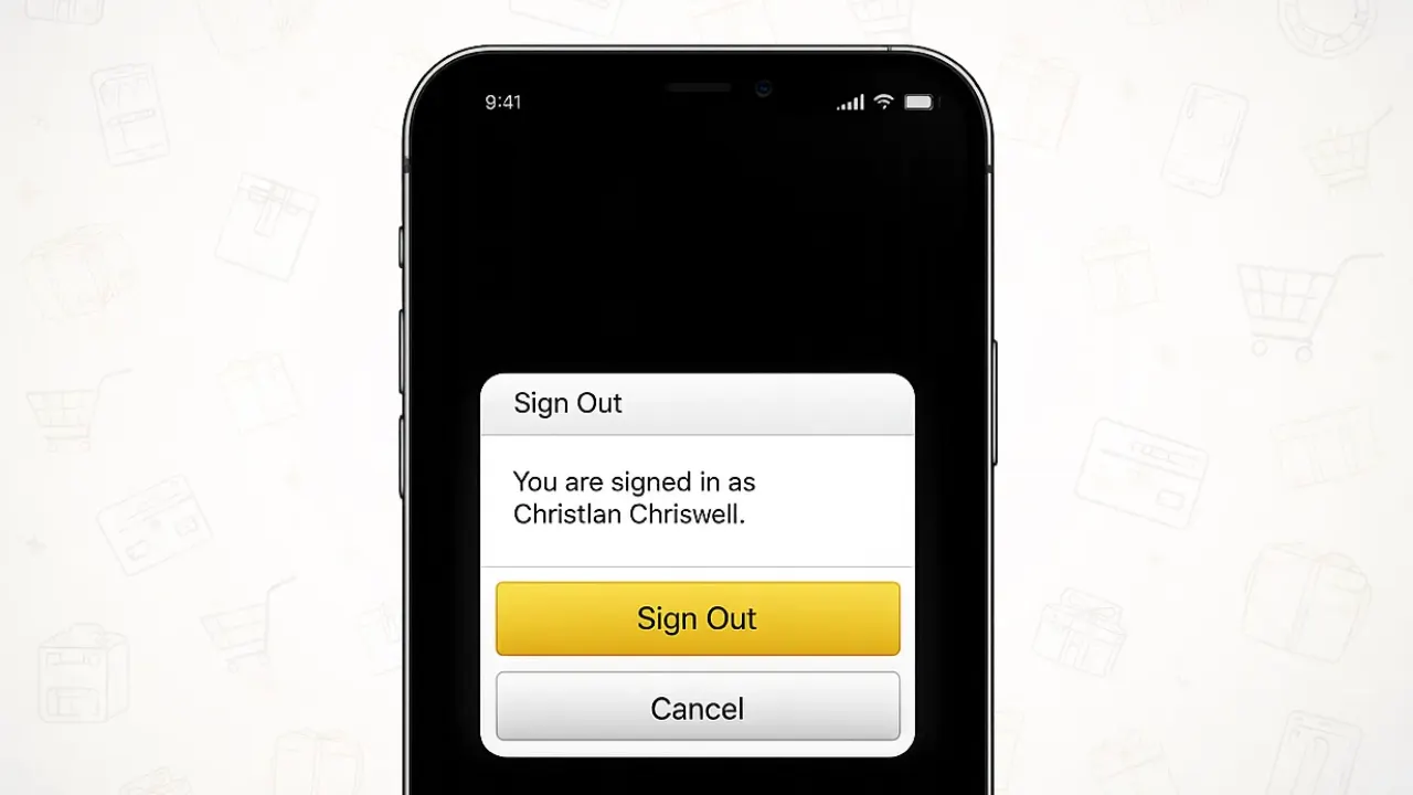 How to Sign Out of Your Amazon Account on App and Website