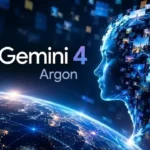 Google Gemini 4 Argon AI model shown on a laptop screen